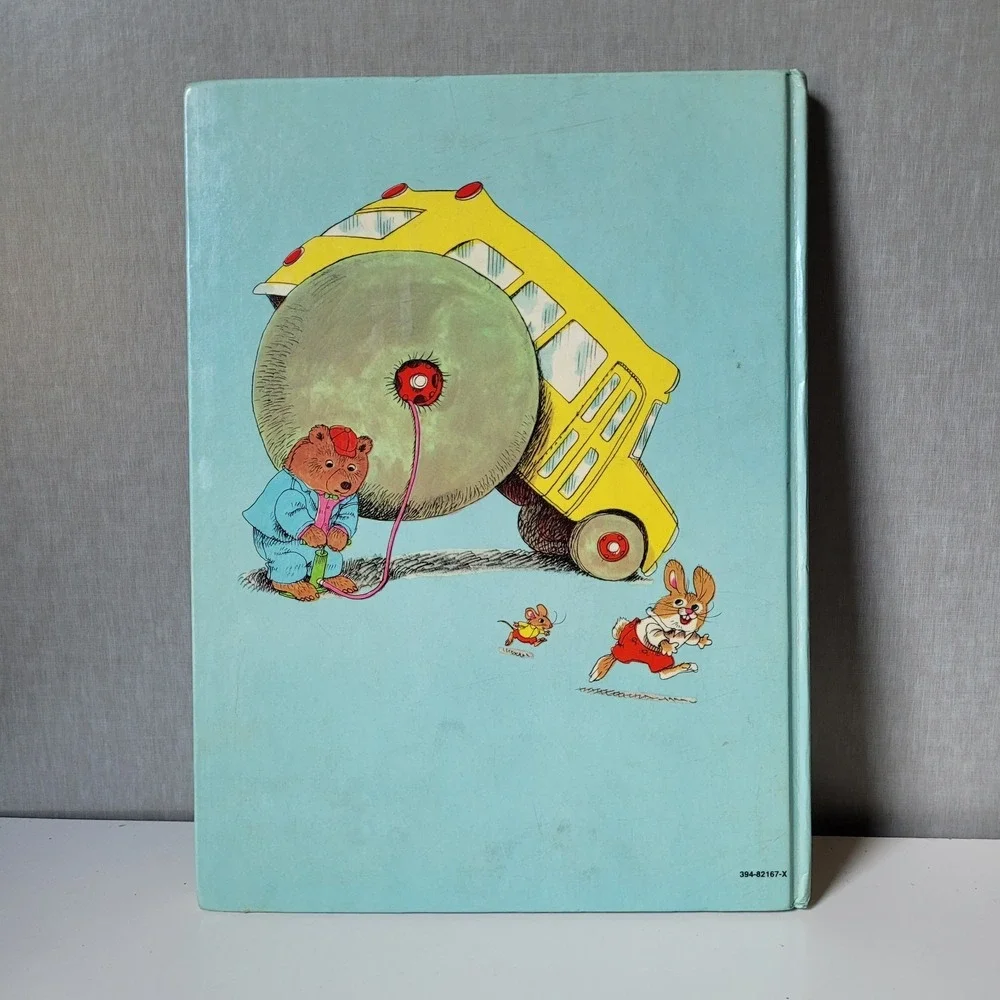 Vintage‎ Richard Scarry's Great Big Air Book 1971 Random House Edition F1